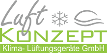 Logo Luftkonzept GmbH Klima- Lüftungsgeräte
