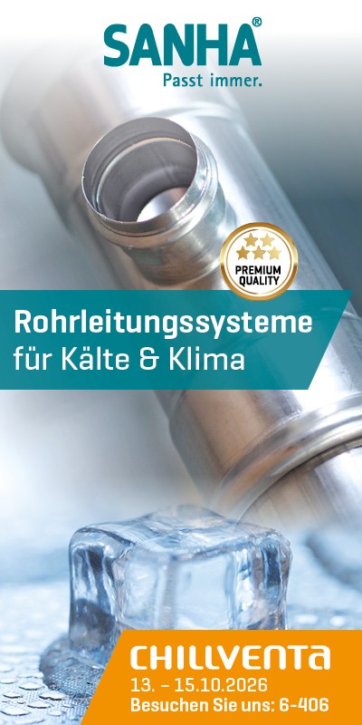 Chillventa 2026: Rohrleitungssysteme vom Spezialisten für HVACR, Wärmepumpen uvm.